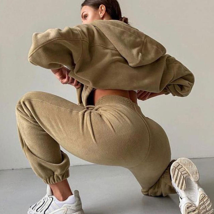 Women's Oversized Hoodie and Pants Set | Tracksuit