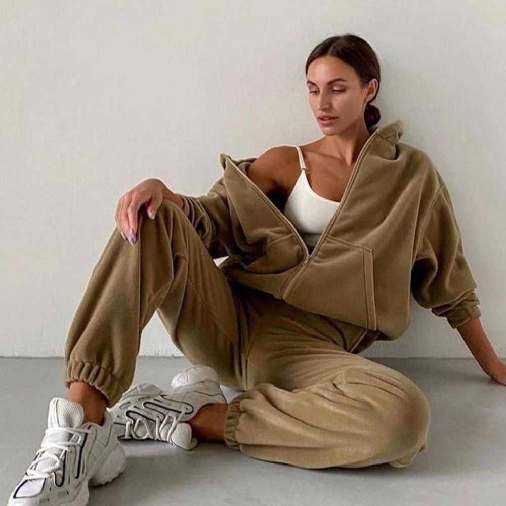 Women's Oversized Hoodie and Pants Set | Tracksuit