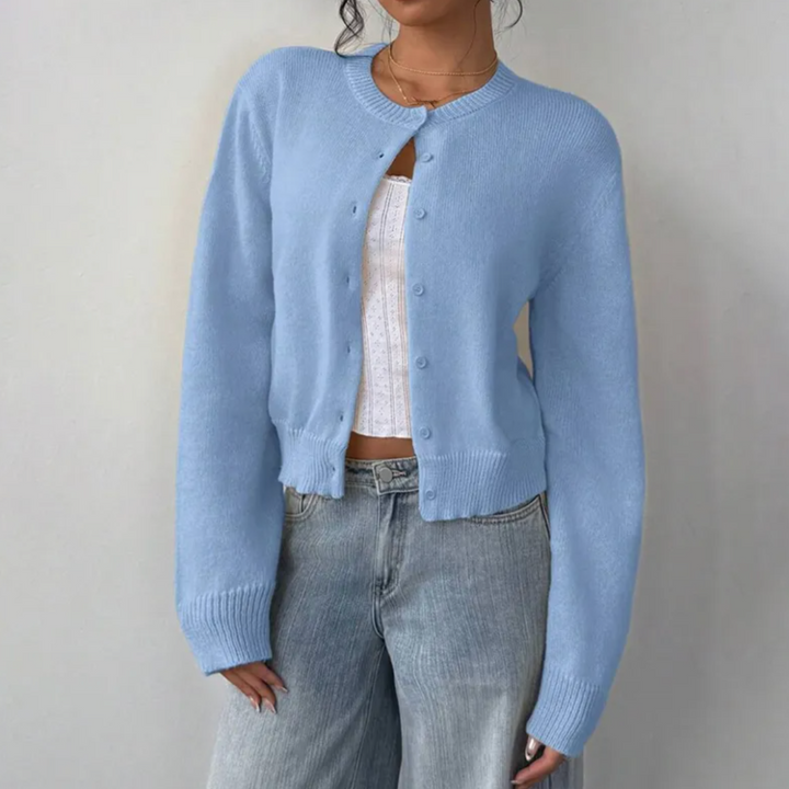 Women's Long Sleeve Button Up Cardigan | Winter