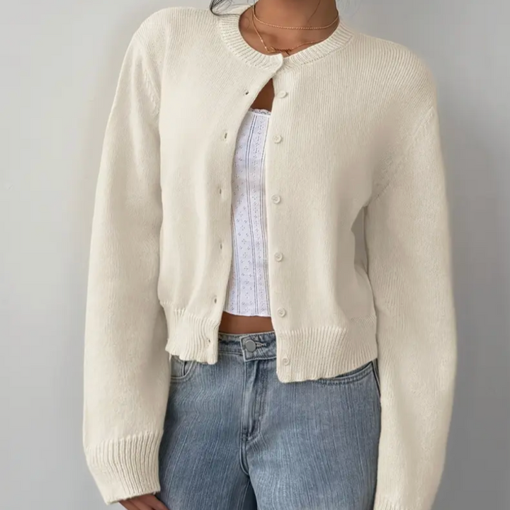 Women's Long Sleeve Button Up Cardigan | Winter