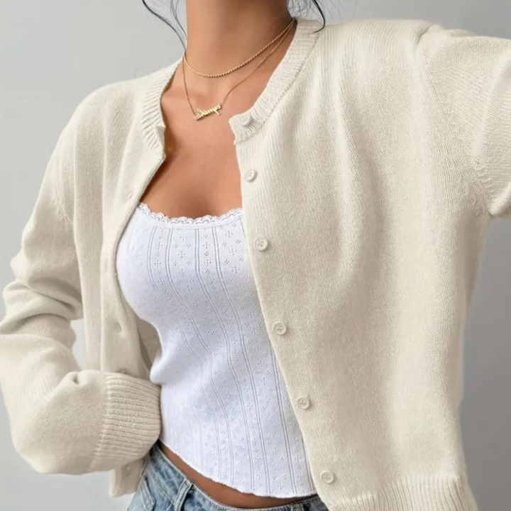 Women's Long Sleeve Button Up Cardigan | Winter