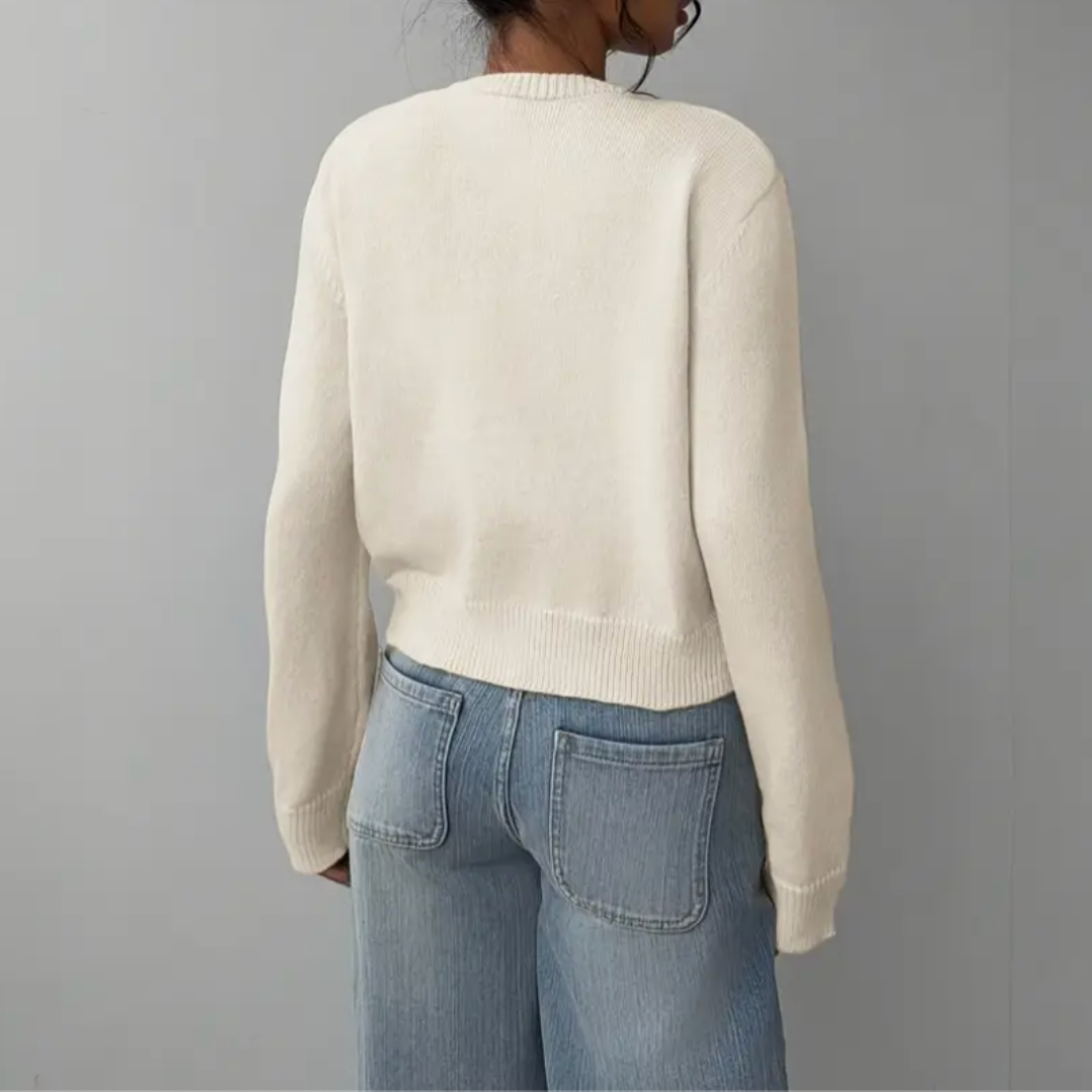 Women's Long Sleeve Button Up Cardigan | Winter
