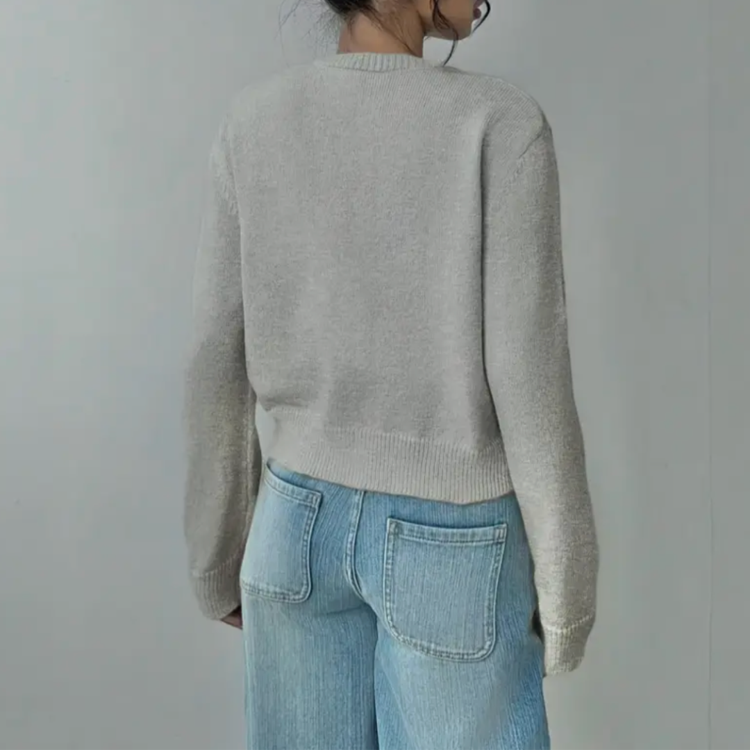 Women's Long Sleeve Button Up Cardigan | Winter