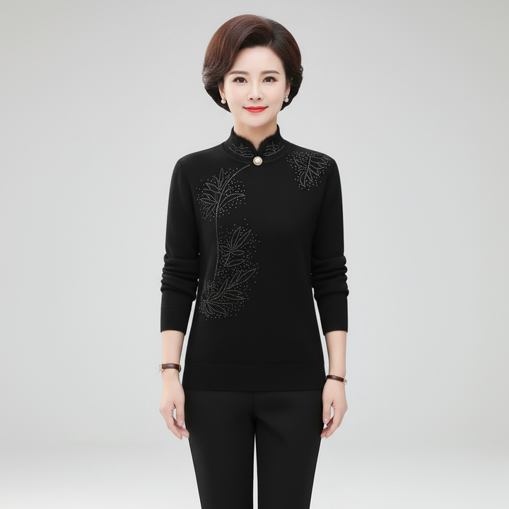 Women’s Mandarin Collar Jumper | Winter