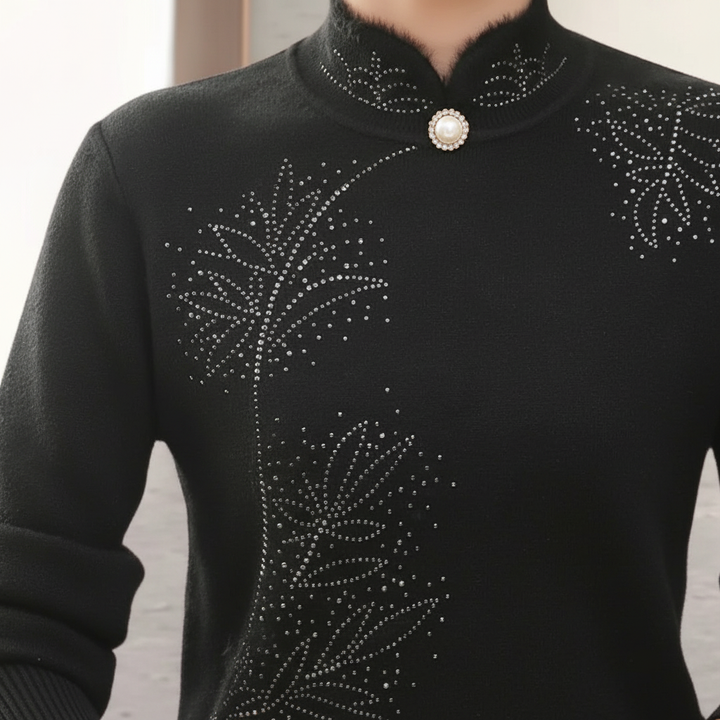 Women’s Mandarin Collar Jumper | Winter