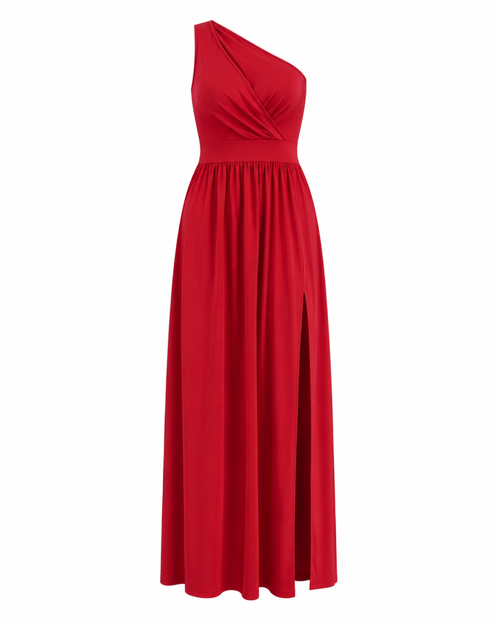 Women's One-Shoulder Evening Dress | Maxi