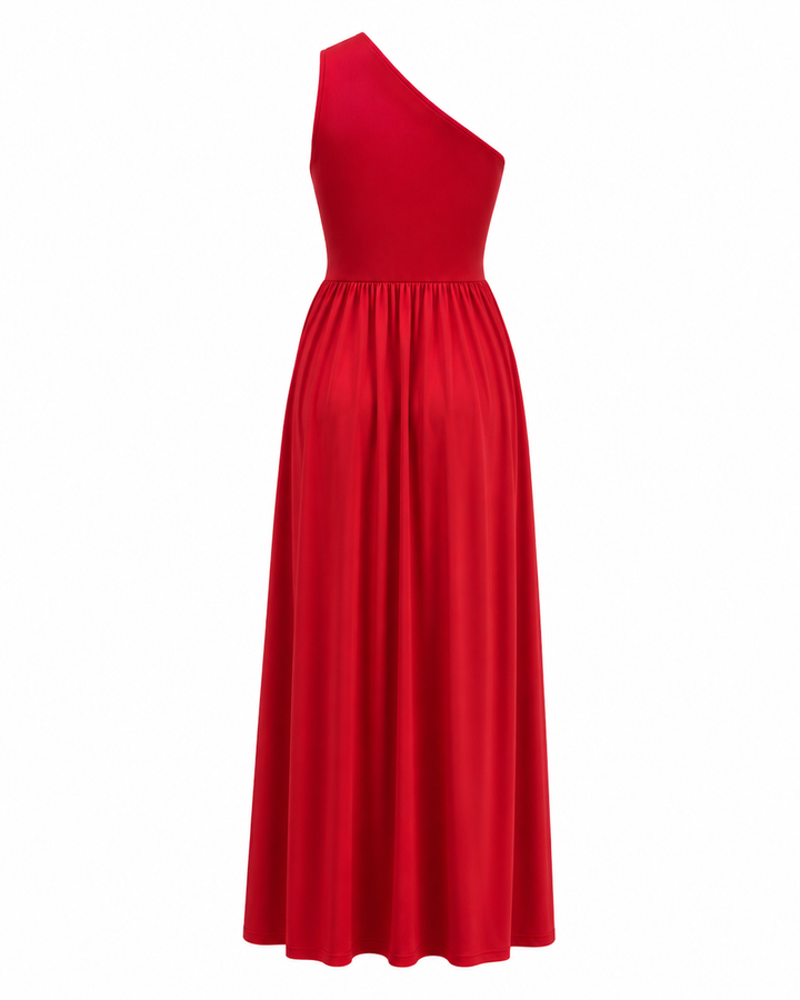 Women's One-Shoulder Evening Dress | Maxi