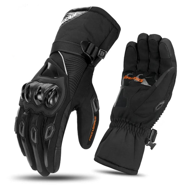 Men's Warm Motorcycle Riding Gloves | Winter