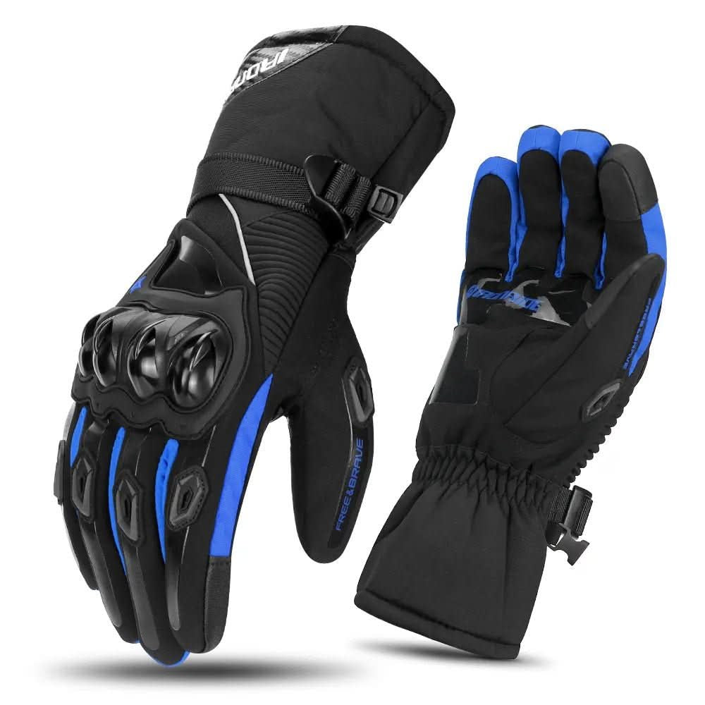 Men's Warm Motorcycle Riding Gloves | Winter