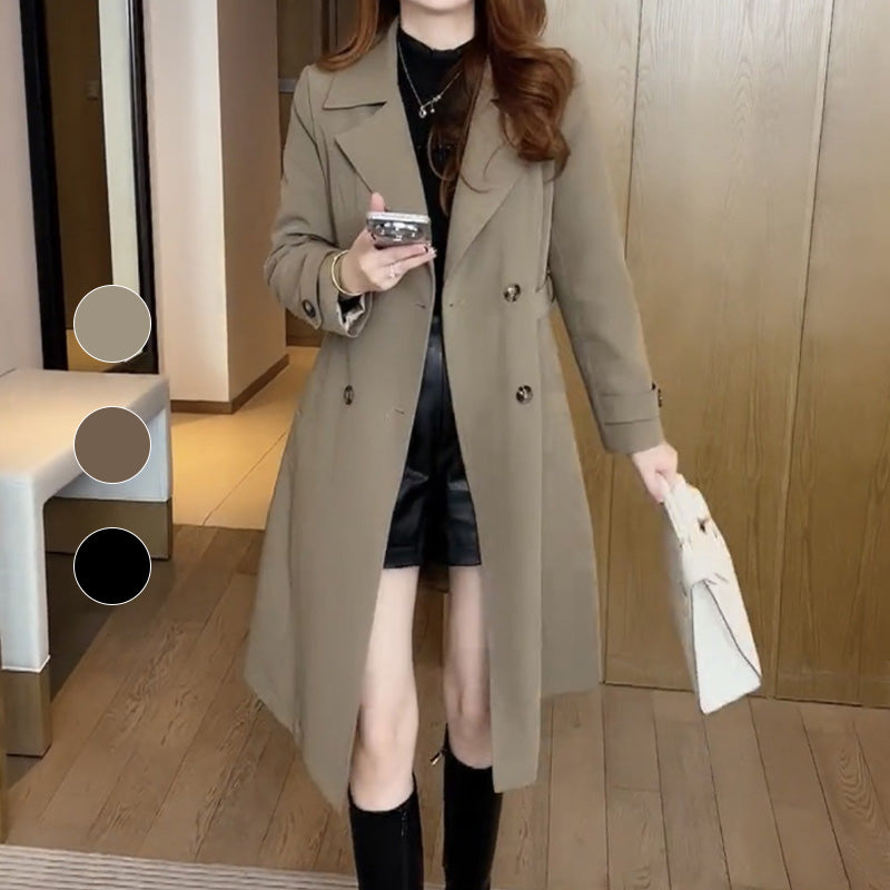 Women's Winter Trench Coat | Longline