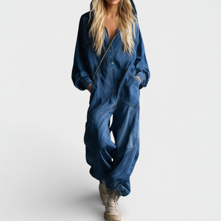 Women's Casual Jumpsuit | Hooded