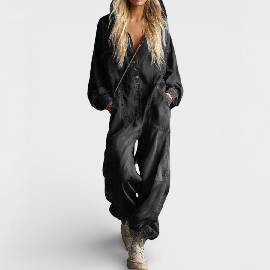Women's Casual Jumpsuit | Hooded