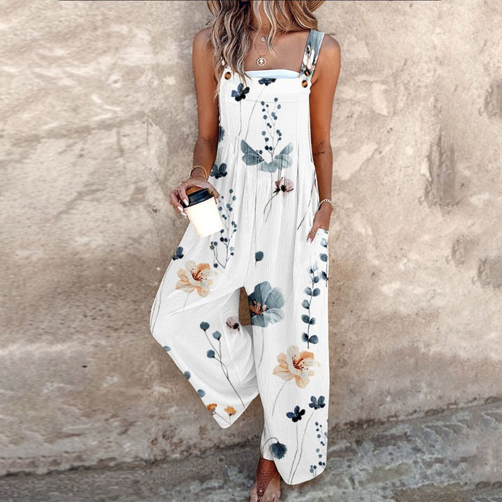 Women's Summer Jumpsuit | Floral