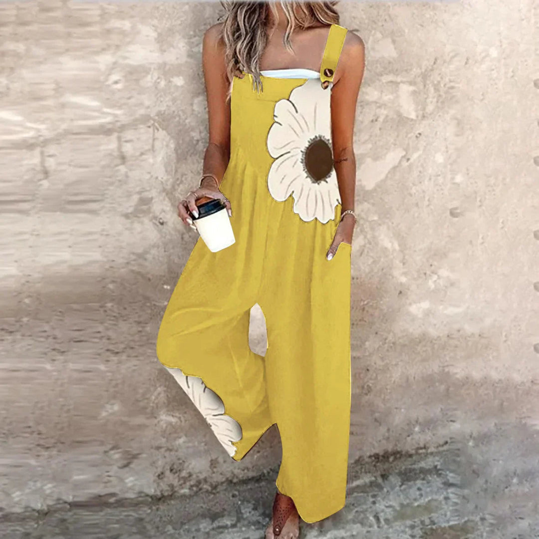 Women's Summer Jumpsuit | Floral
