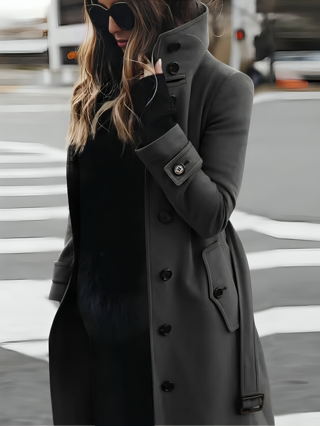 Women's Long Trench Coat | Winter