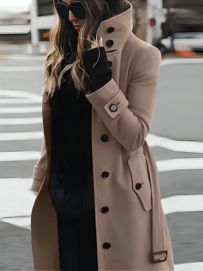Women's Long Trench Coat | Winter