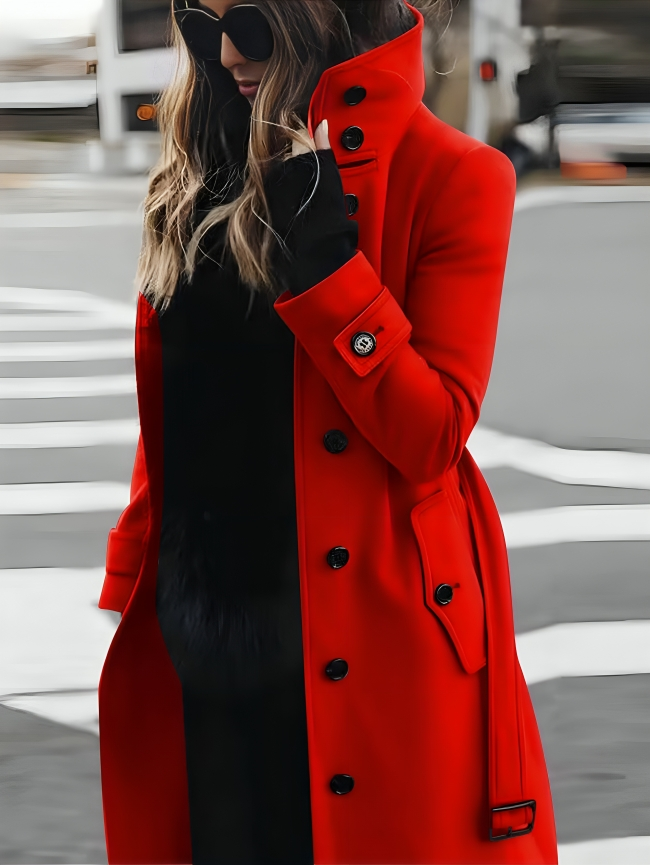 Women's Long Trench Coat | Winter