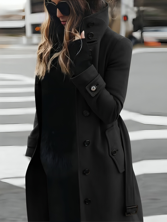 Women's Long Trench Coat | Winter