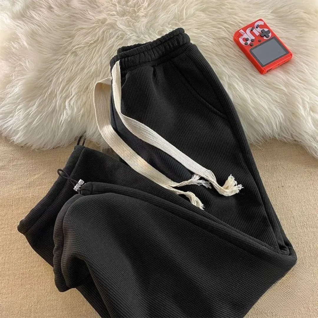 Women's Drawstring Wide Leg Trouser | Winter