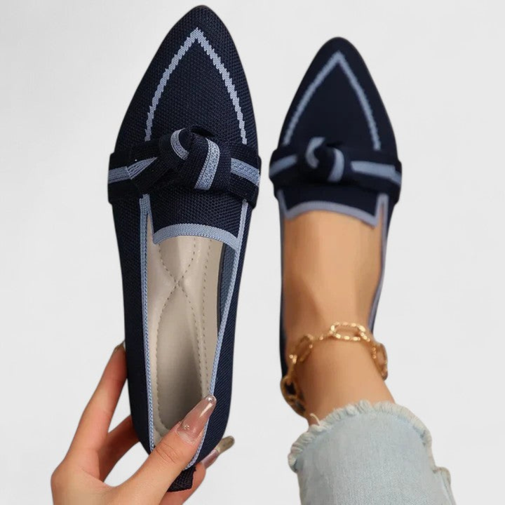 Women's Casual Pointed-Toe Work Loafers | Slip On
