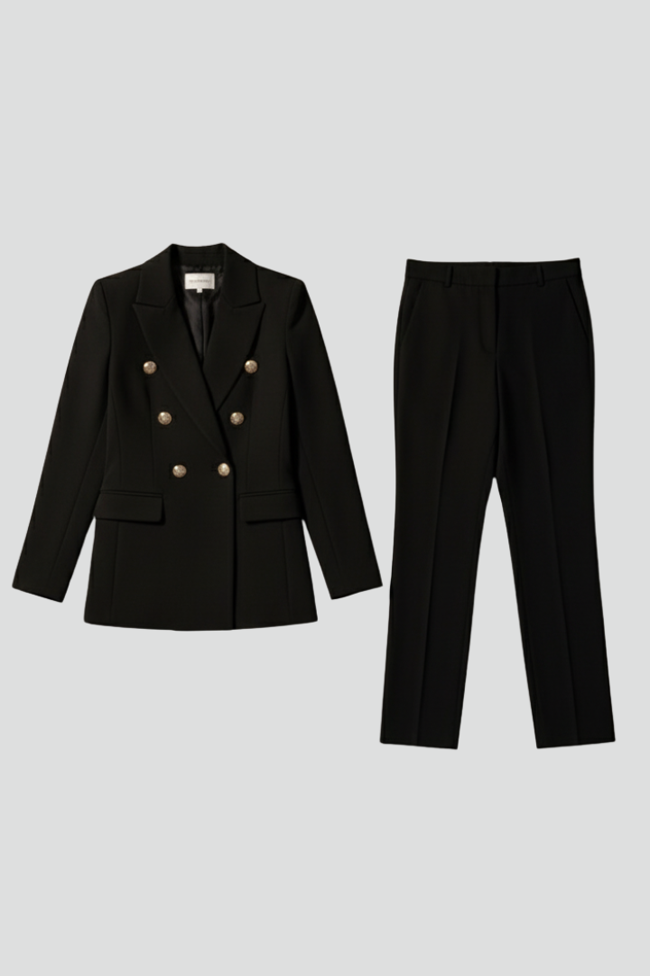 Women’s Elegant Tailored Blazer and Trouser Set | Formal