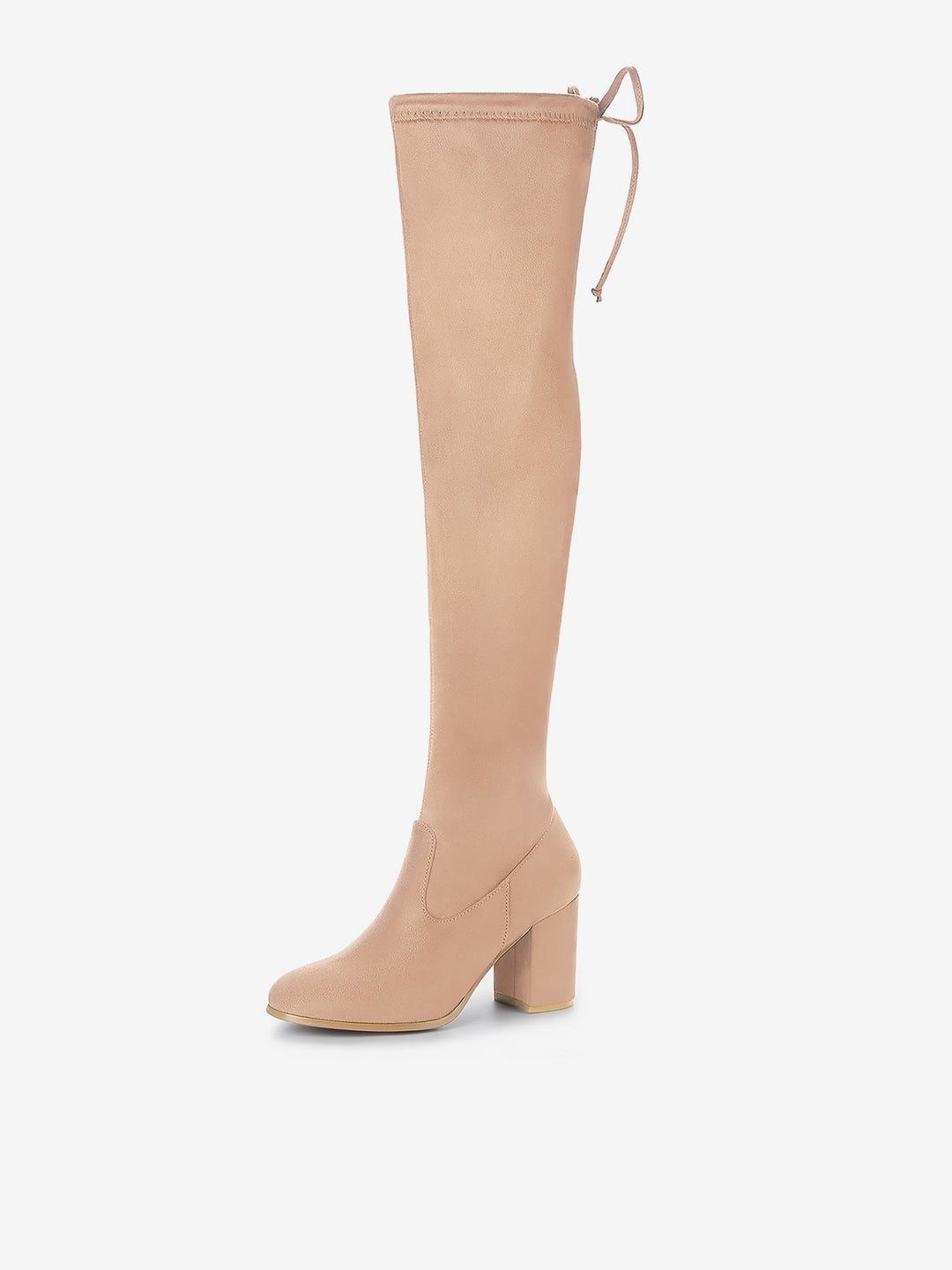 Women's Heel Zip Over the Knee Boots | Chunky