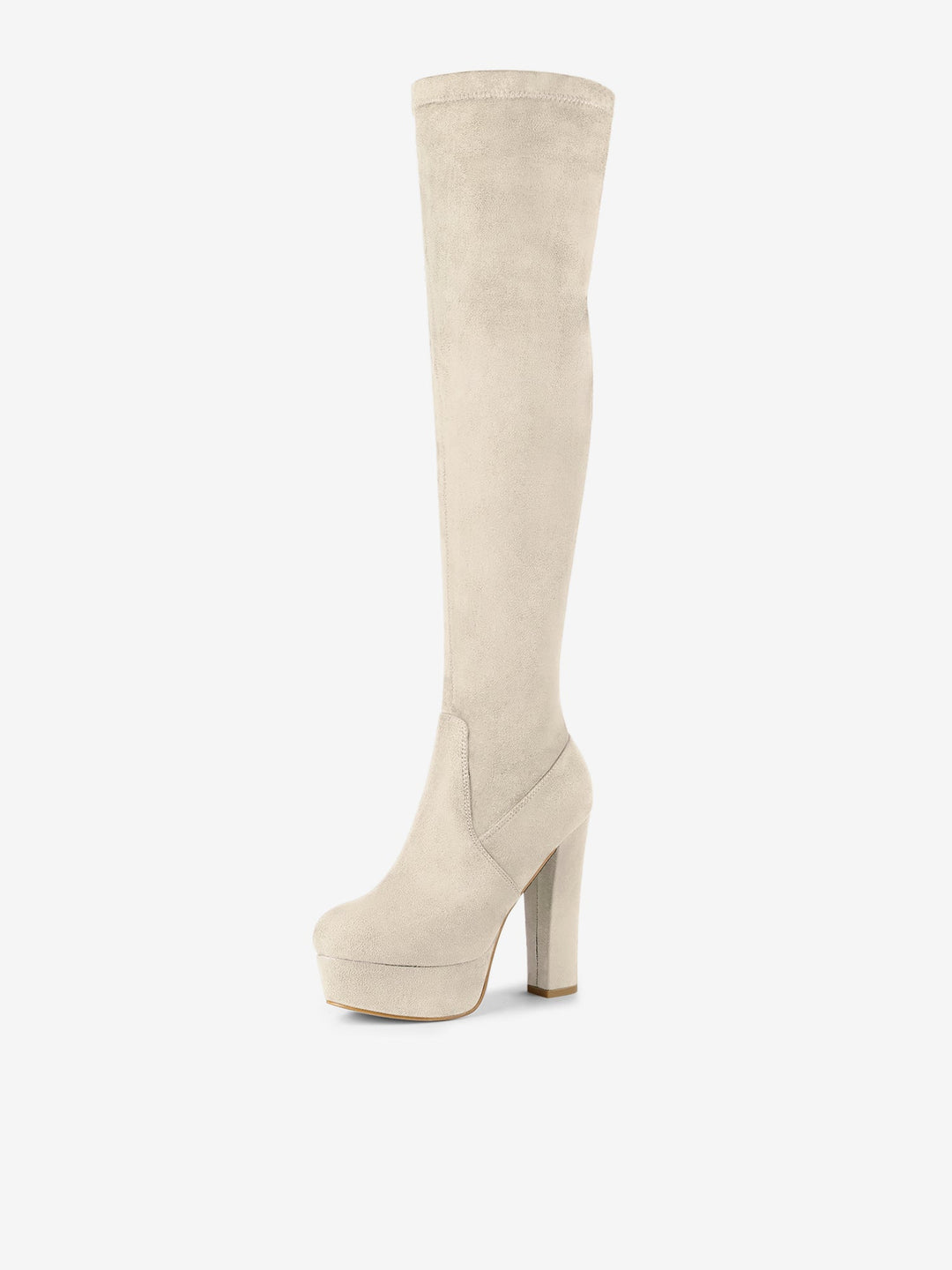 Women's Platform Over The Knee Boots | Heel