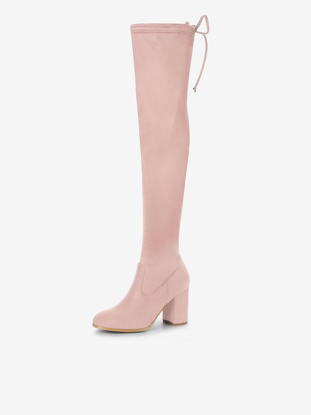 Women's Heel Zip Over the Knee Boots | Chunky