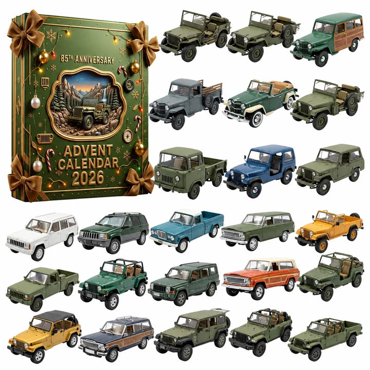Christmas Sports Cars And Bikes Advent Calendar | 24 Days