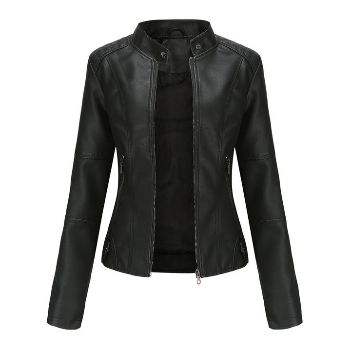 Women's Moto-Style Zip-Front Jacket | Casual