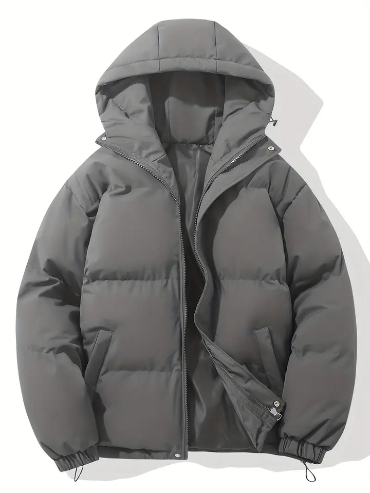 Women's Winter Zip Up Puffer Jacket | Hooded