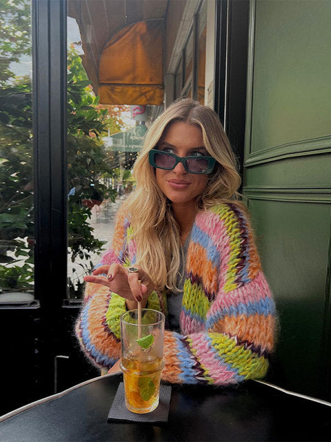 Women's Chunky Oversized Cardigan | Crochet