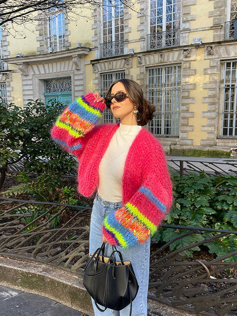 Women's Chunky Oversized Cardigan | Crochet