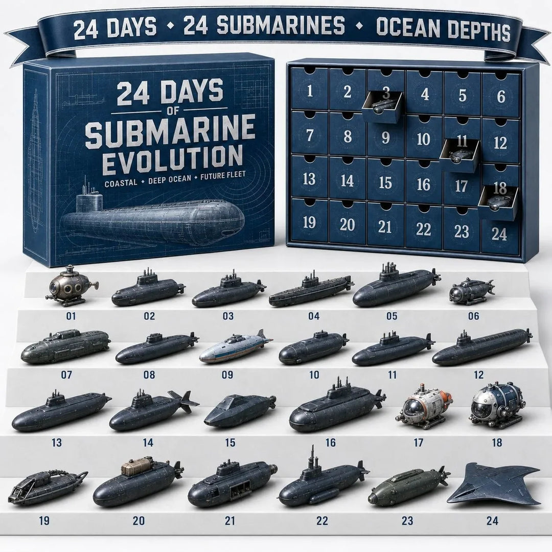 Aircraft And Tank Advent Calendar 24 Days | Christmas