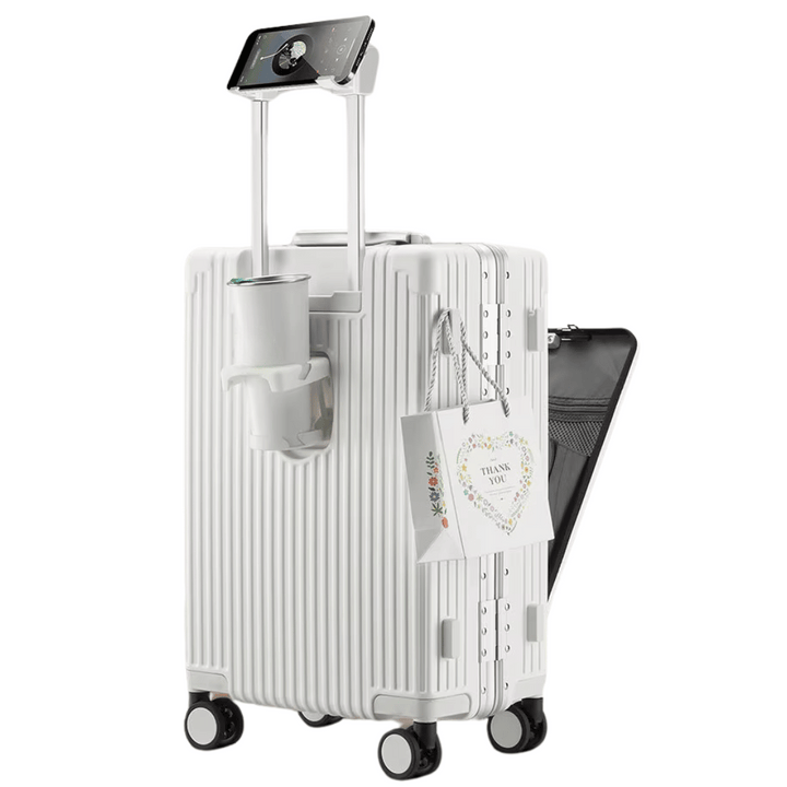 Hard Shell Carry On Suitcase with Laptop Pocket | Spinner