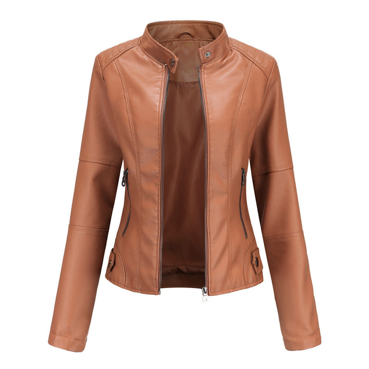 Women's Moto-Style Zip-Front Jacket | Casual