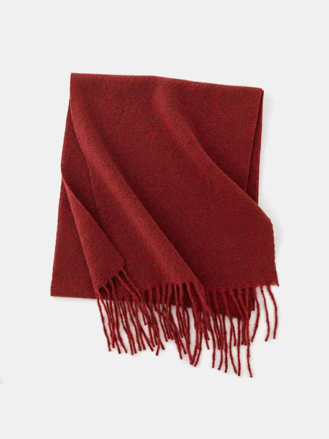 Women's Tartan Winter Scarf | Fringed