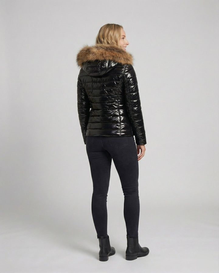 Women's Hooded Puffer Jacket | Stylish