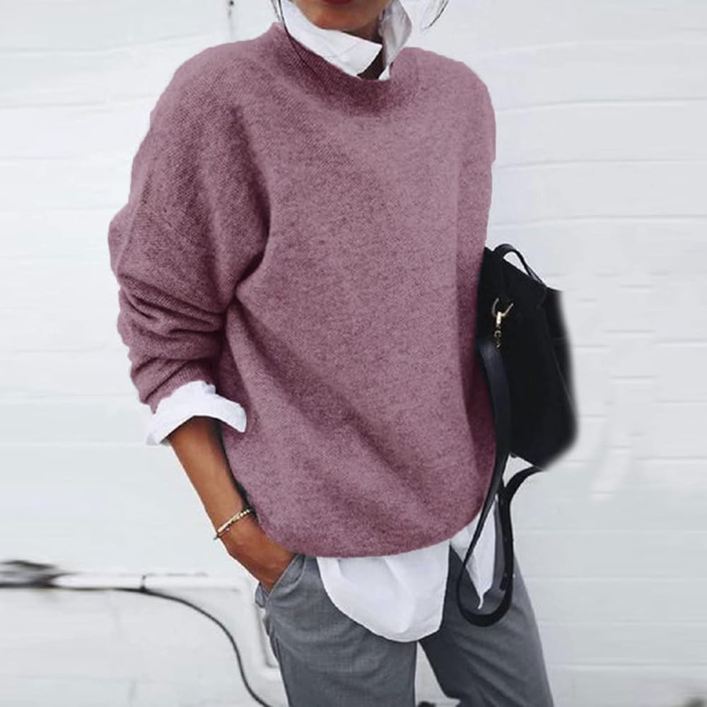 Women's Relaxed-Fit Knit Sweater | Casual