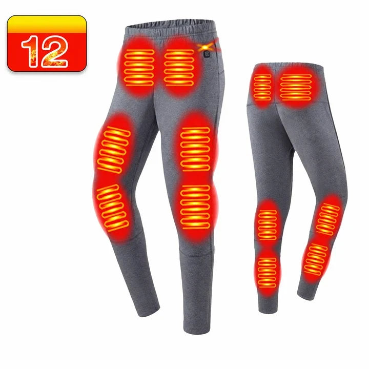 Unisex Electric Snowboarding Thermal Ski Underwear Set | Winter