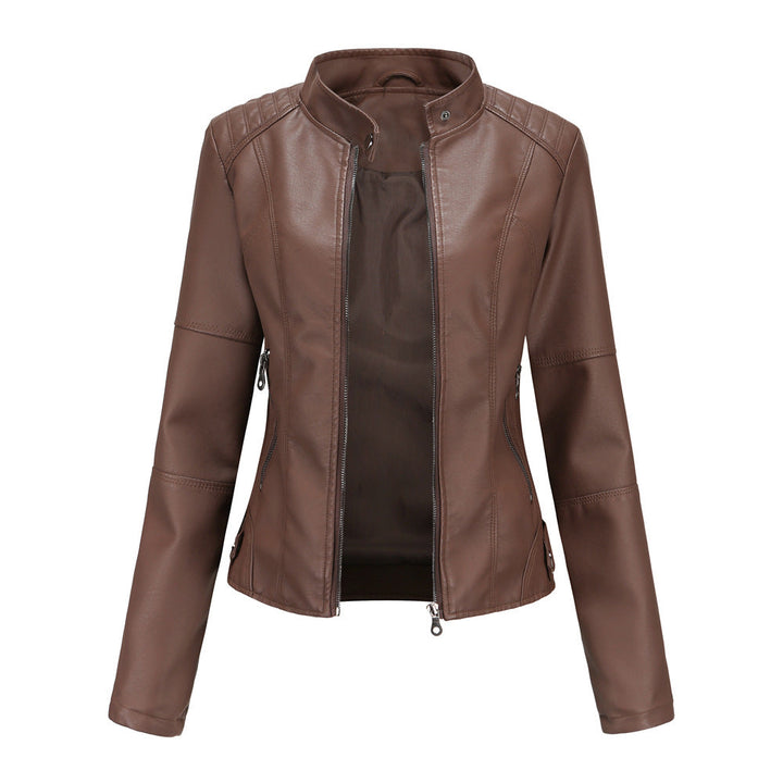 Women's Moto-Style Zip-Front Jacket | Casual