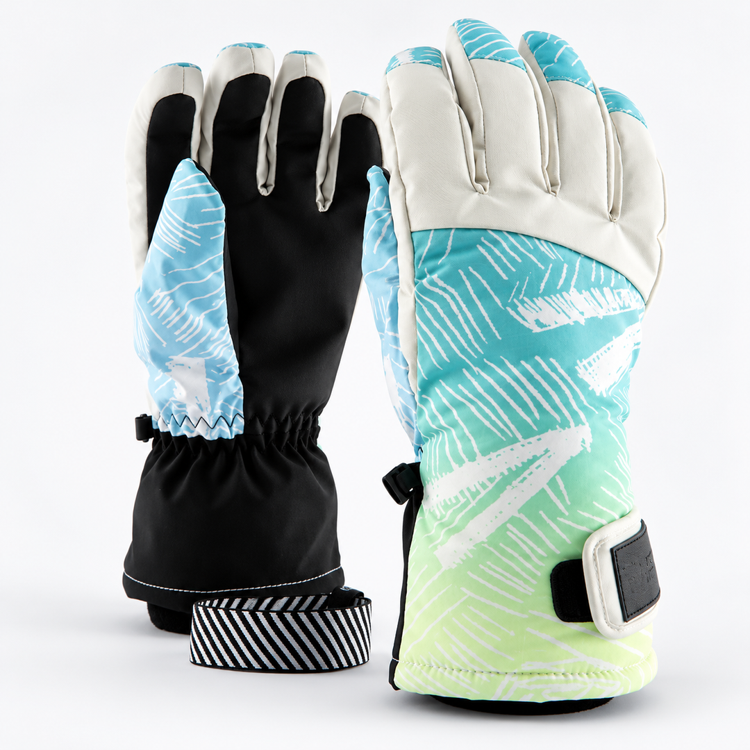Women's Winter Ski Snow Gloves | Warm