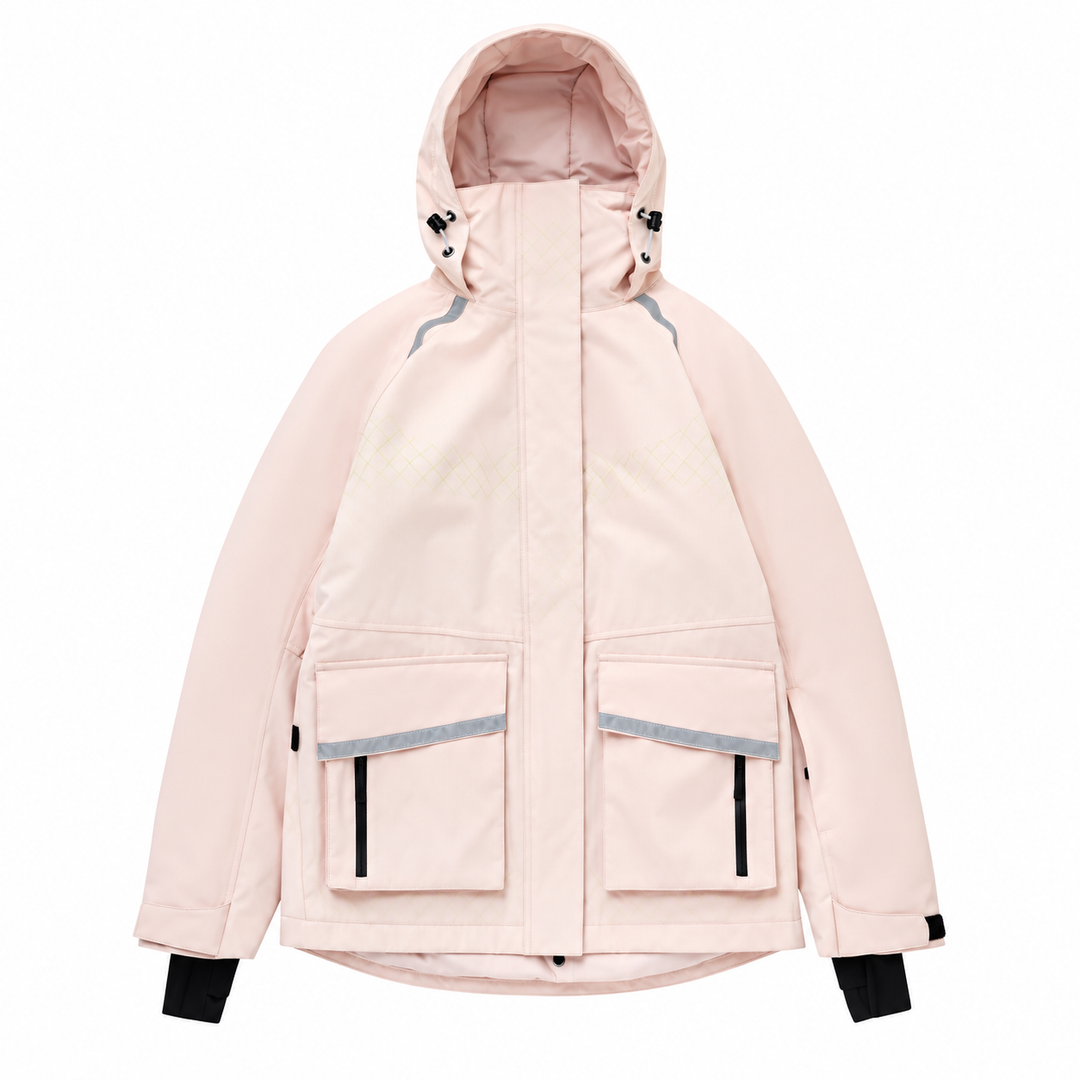 Unisex Winter Ski Jacket with Hood | Snowboard