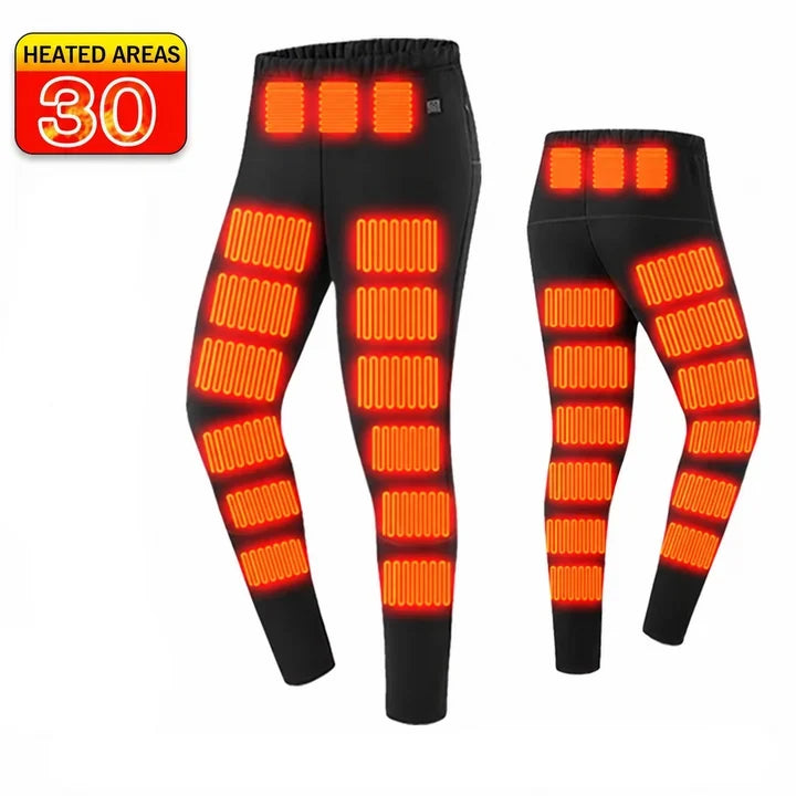 Unisex Electric Snowboarding Thermal Ski Underwear Set | Winter
