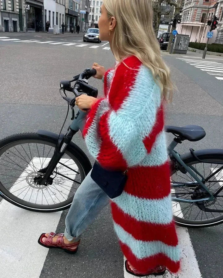 Women's Long Chunky Cardigan | Winter