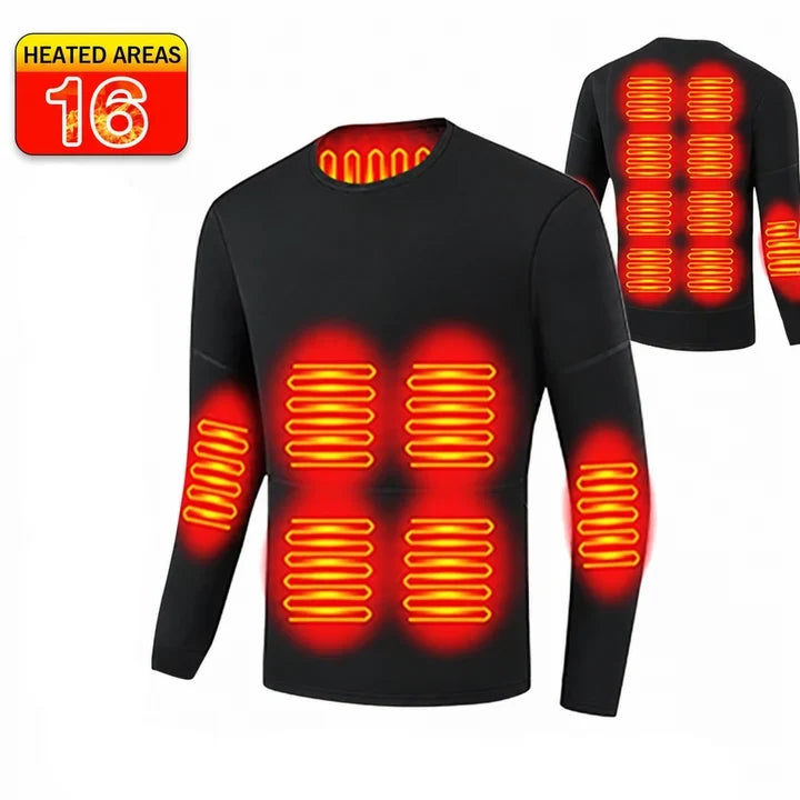 Unisex Electric Snowboarding Thermal Ski Underwear Set | Winter