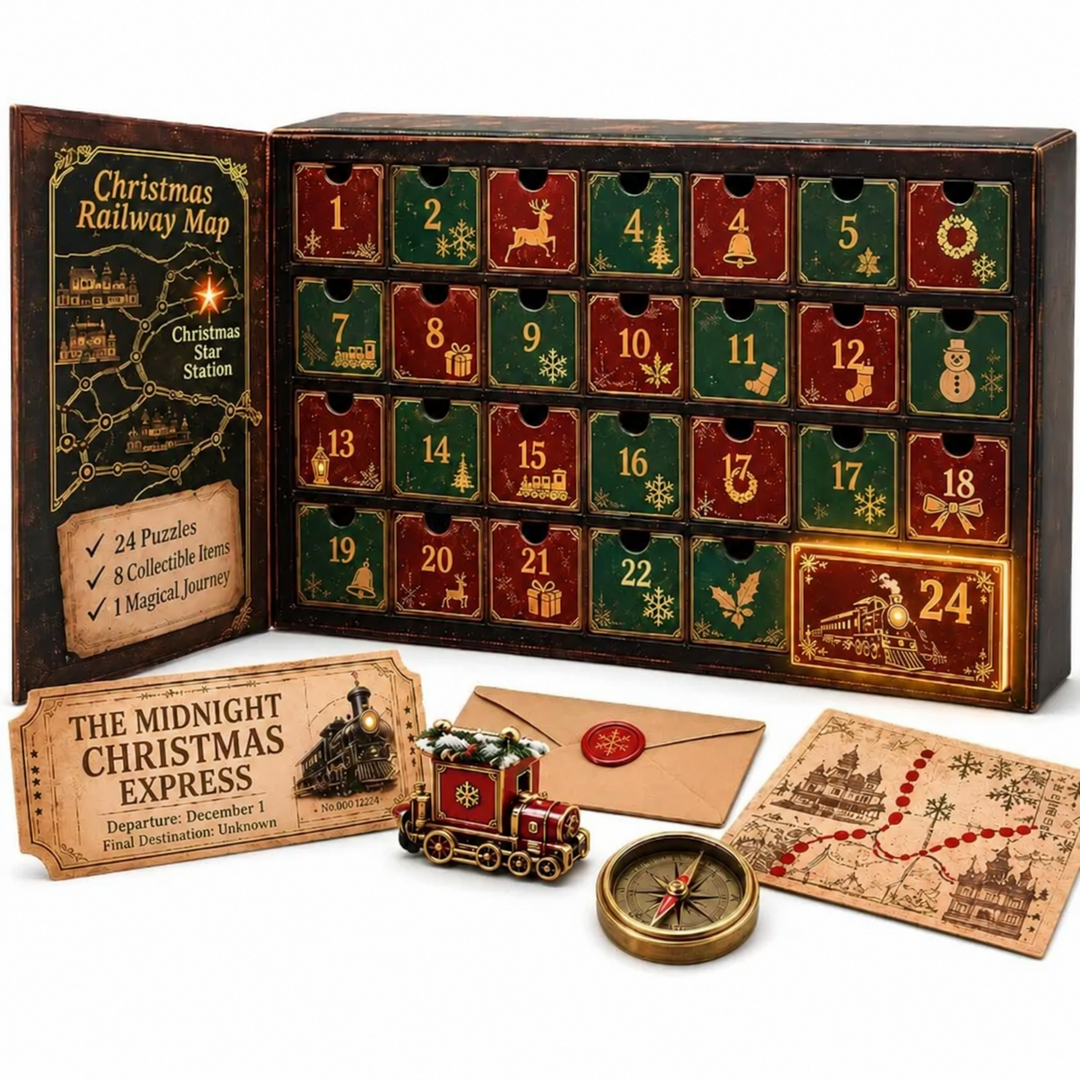 Christmas Mystery Puzzle Advent Calendar | 24 Days