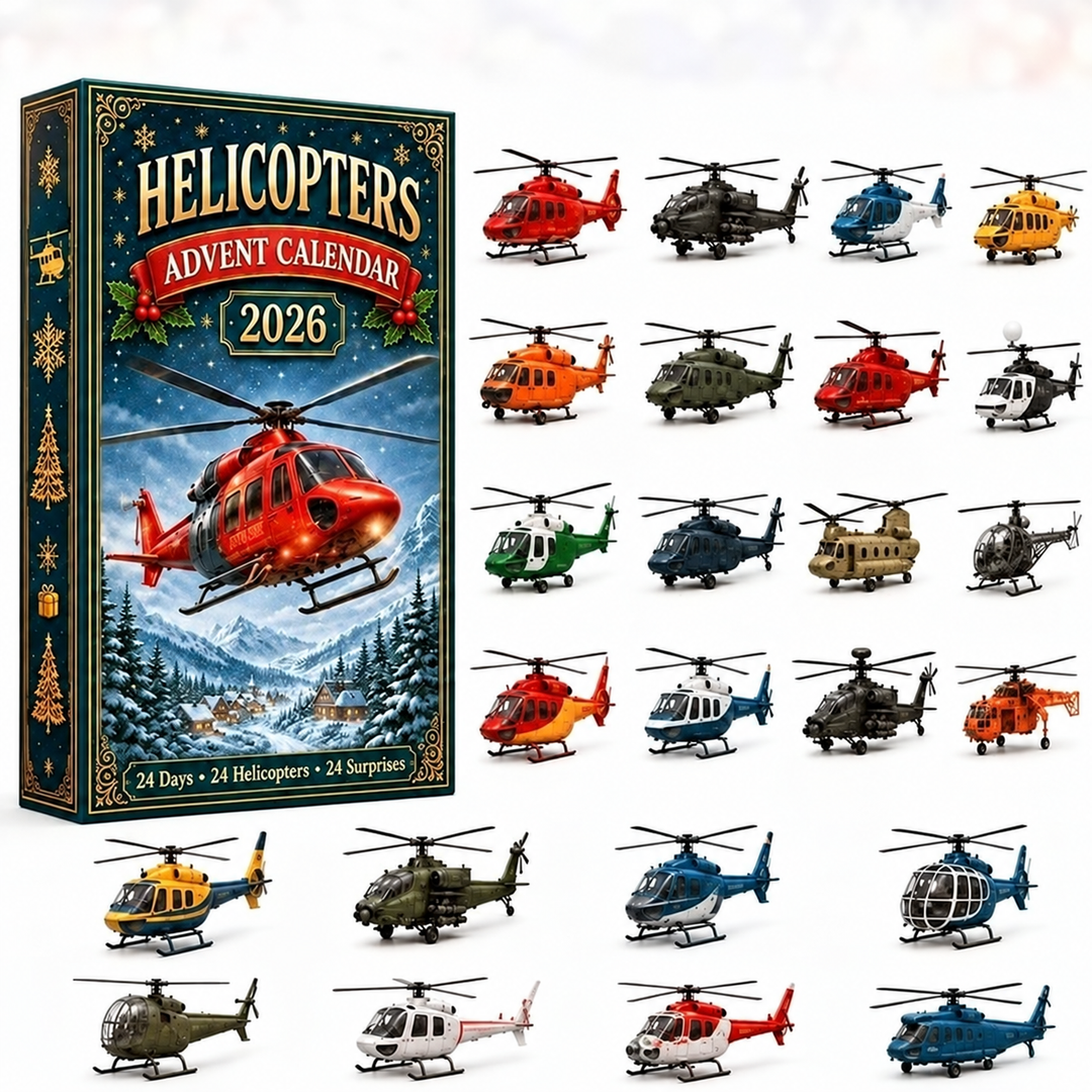 Aircraft And Tank Advent Calendar 24 Days | Christmas