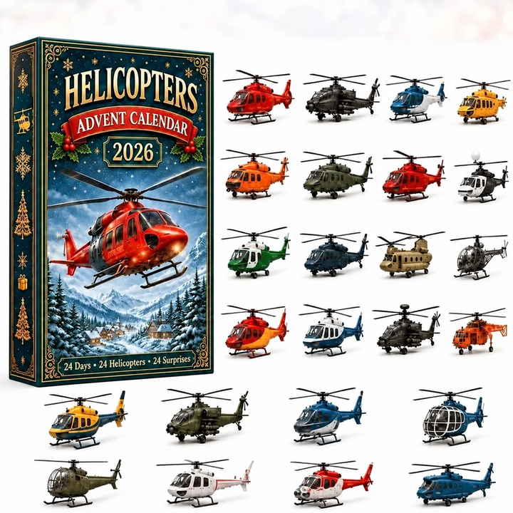 Aircraft And Tank Advent Calendar 24 Days | Christmas