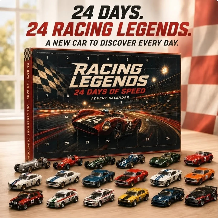 Christmas Sports Cars And Bikes Advent Calendar | 24 Days